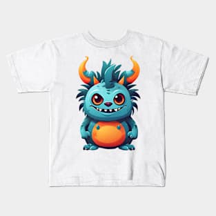 Funny Cute Monster Kids T-Shirt